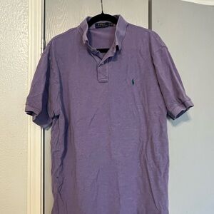 Ralph Lauren Purple Polo Shirt for Men